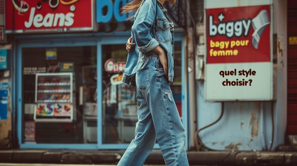 Jeans baggy pour femme : quel style choisir ?